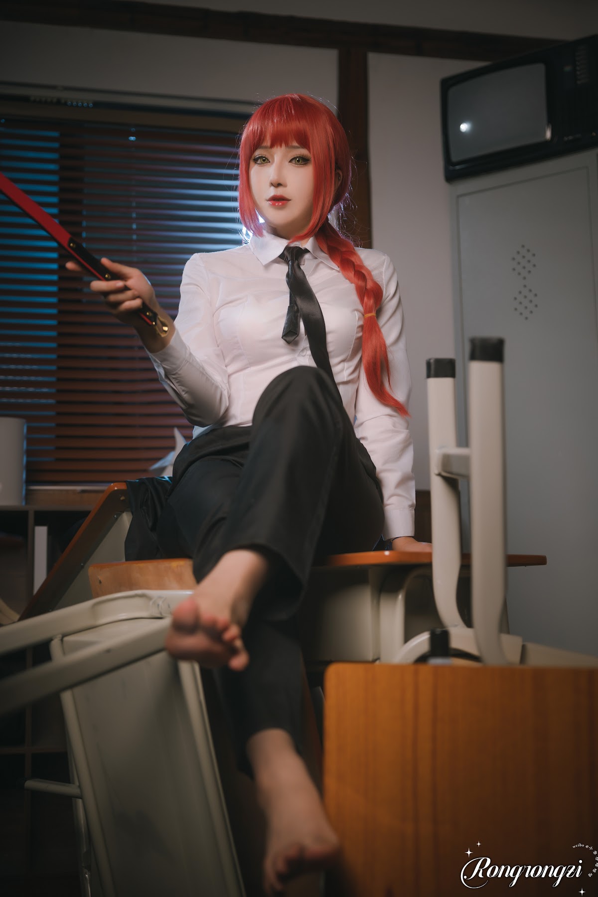 Coser@小容仔咕咕咕w – 链锯人 玛奇玛 - P5
