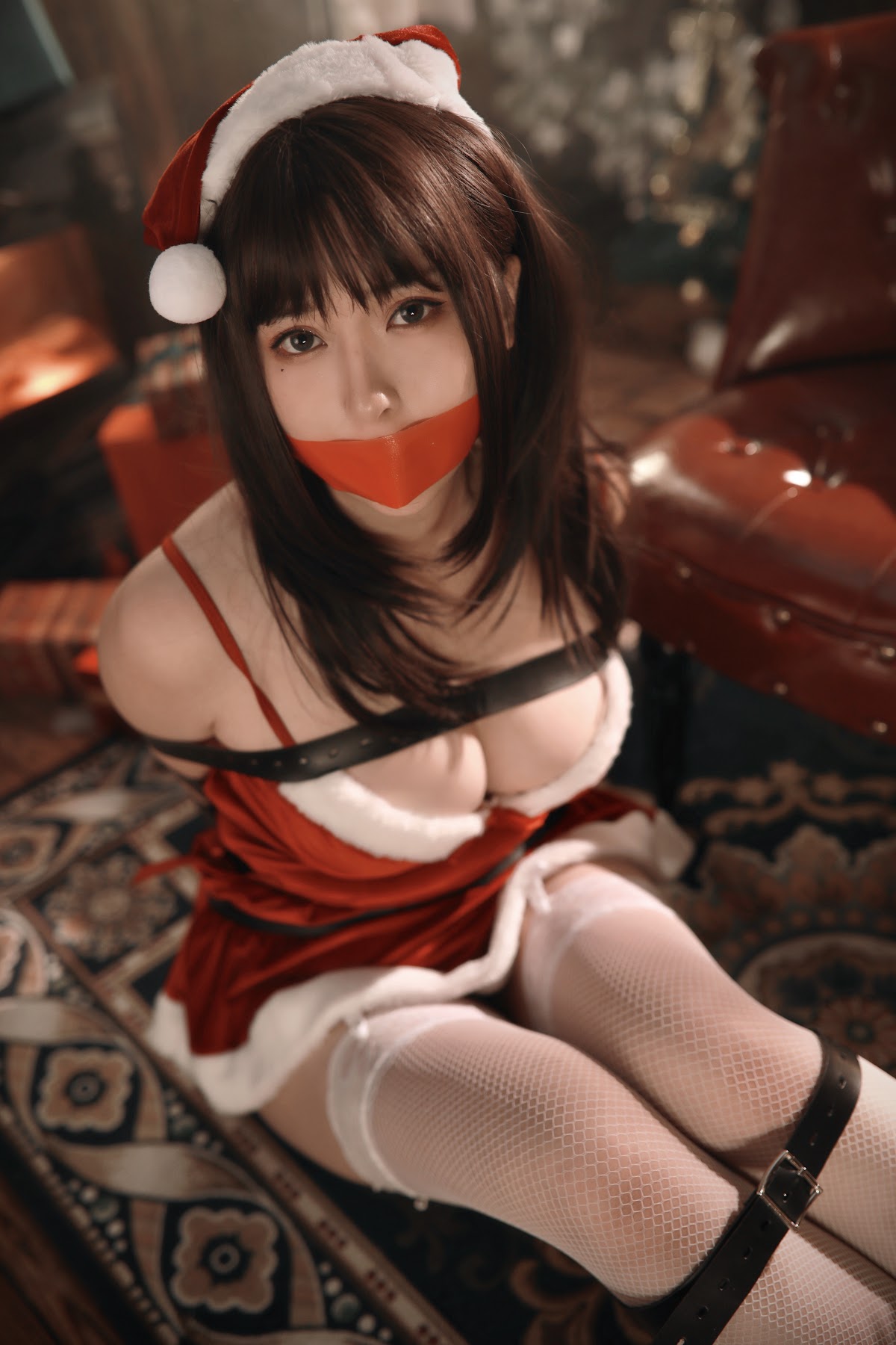 Coser@小容仔咕咕咕w Vol.002 圣诞礼物×捆绑 - P21