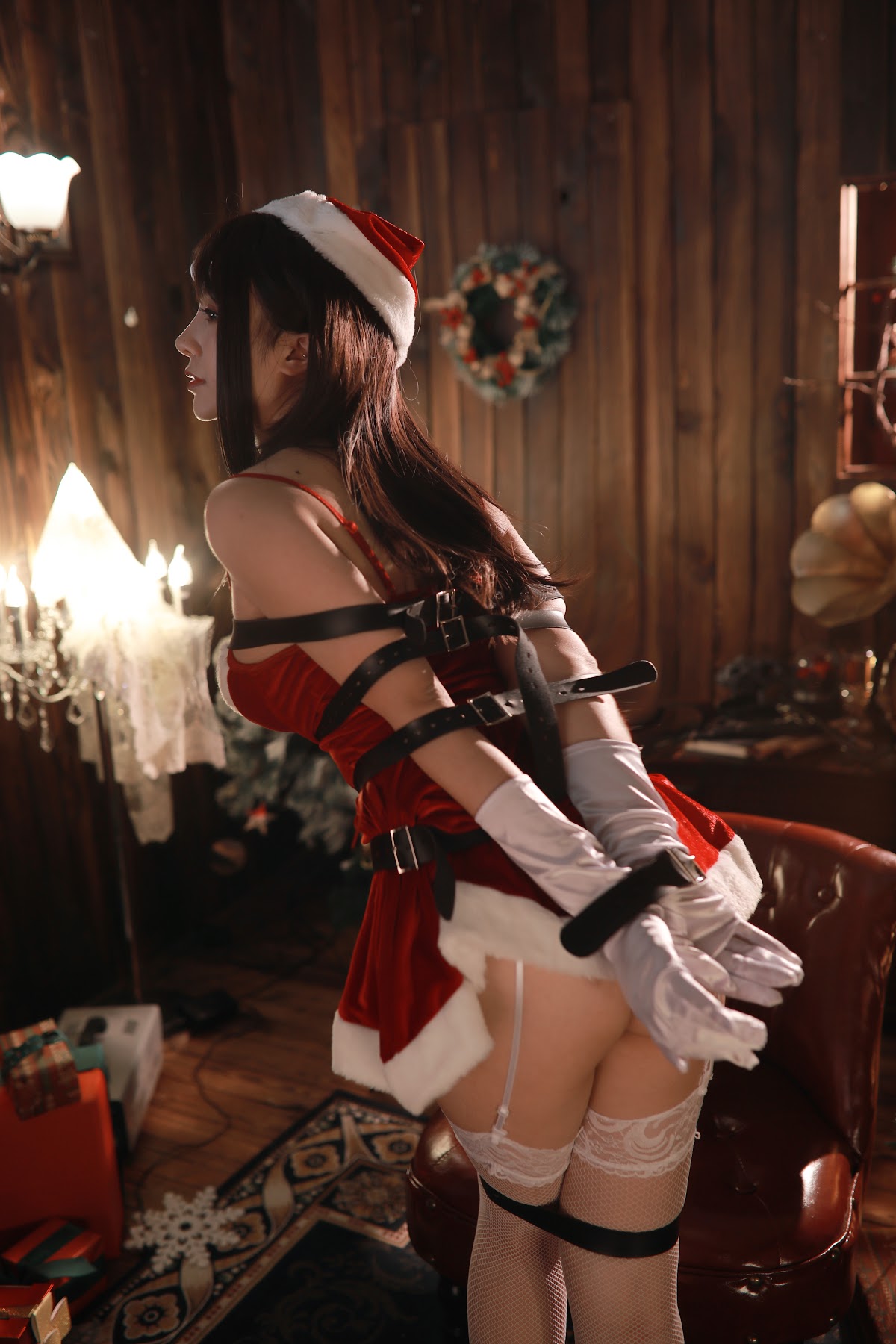 Coser@小容仔咕咕咕w Vol.002 圣诞礼物×捆绑 - P36
