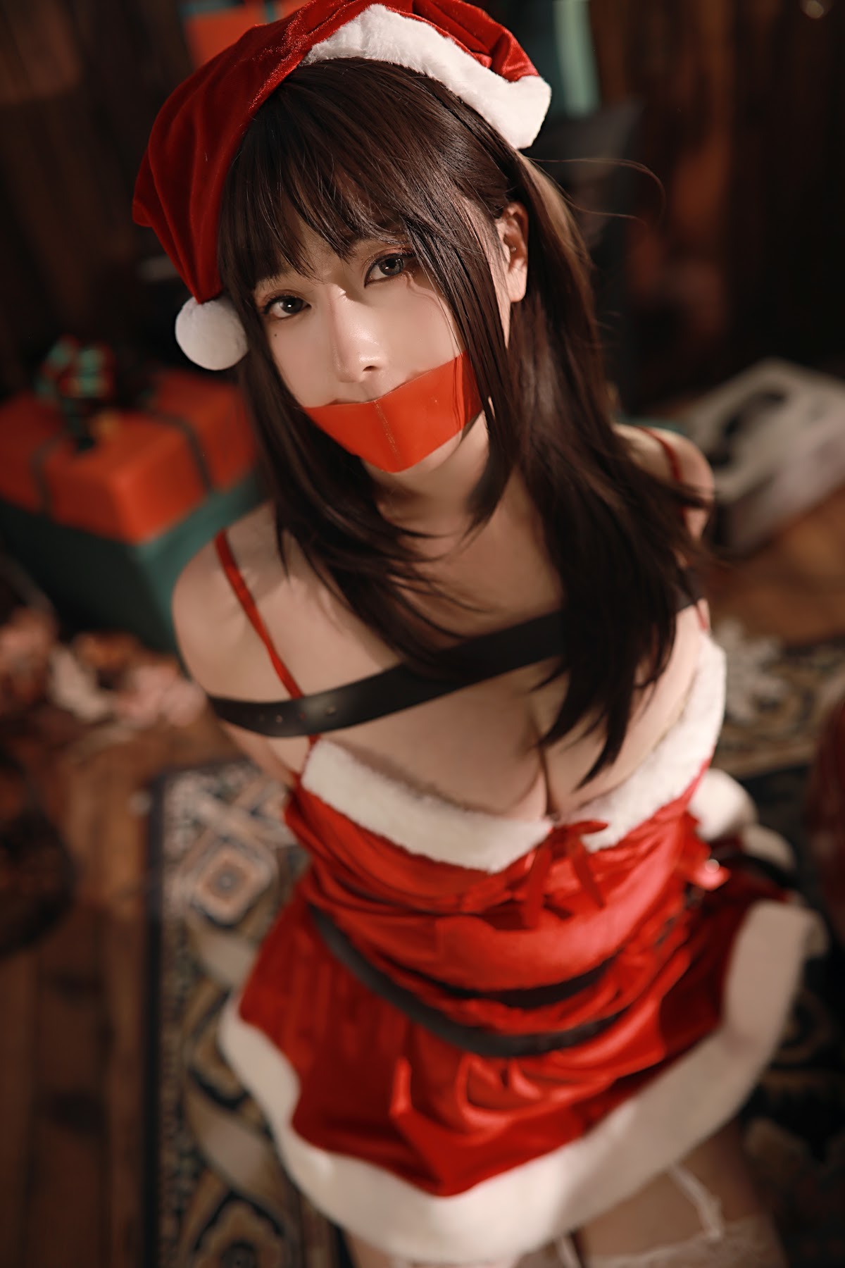 Coser@小容仔咕咕咕w Vol.002 圣诞礼物×捆绑 - P6