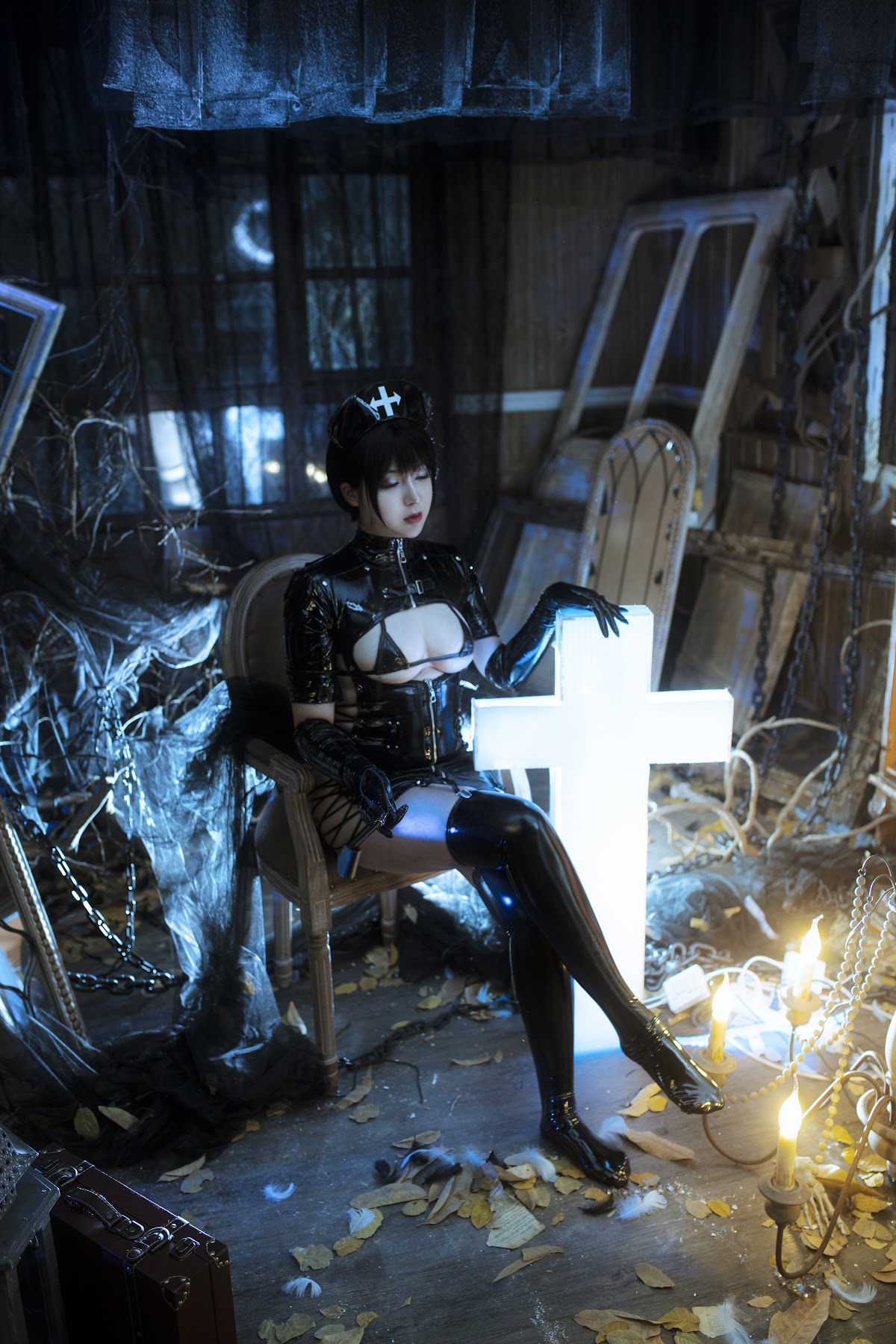 Coser@小容仔咕咕咕w Vol.003 黑暗护士 - P16