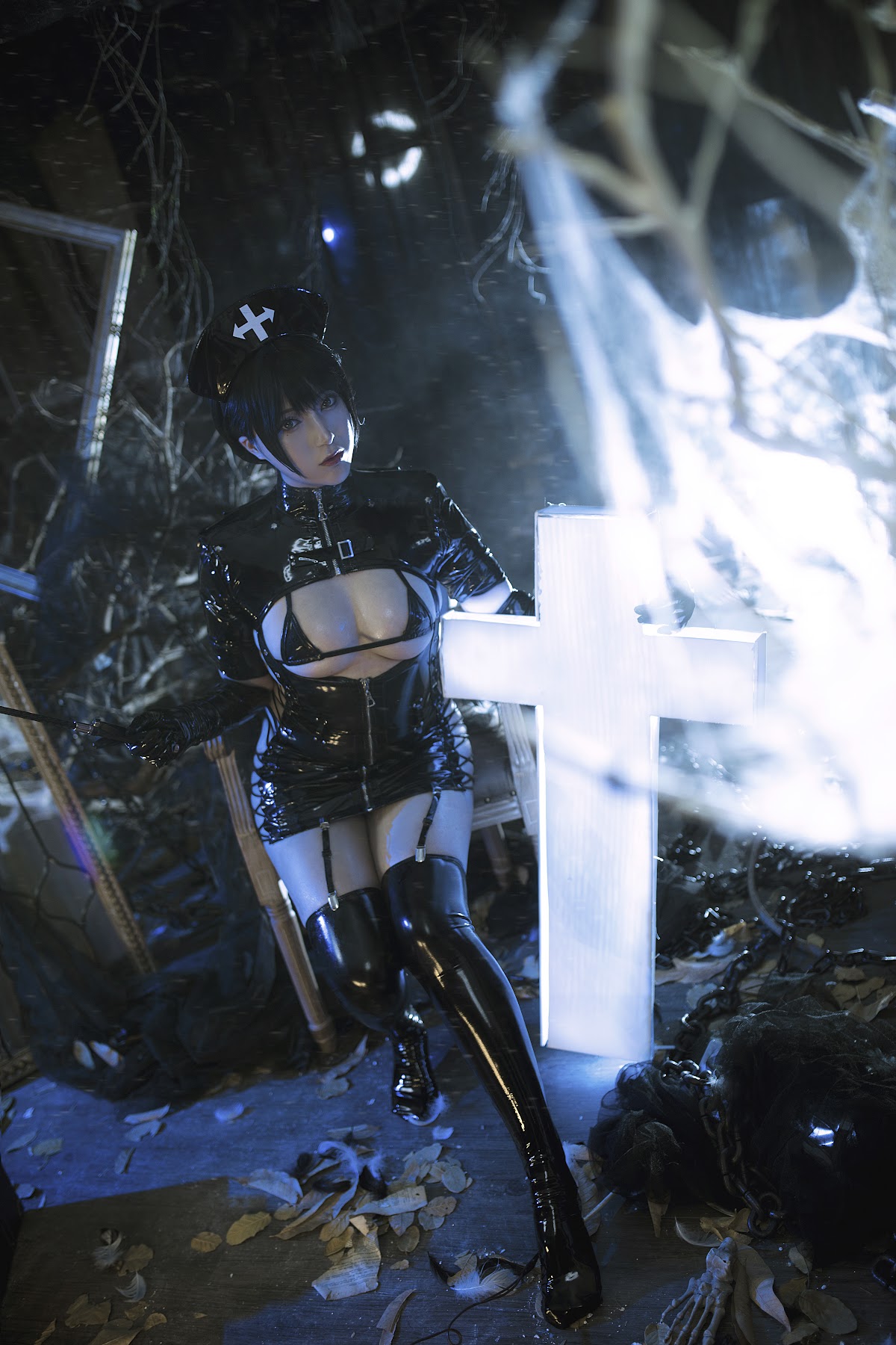 Coser@小容仔咕咕咕w Vol.003 黑暗护士 - P19