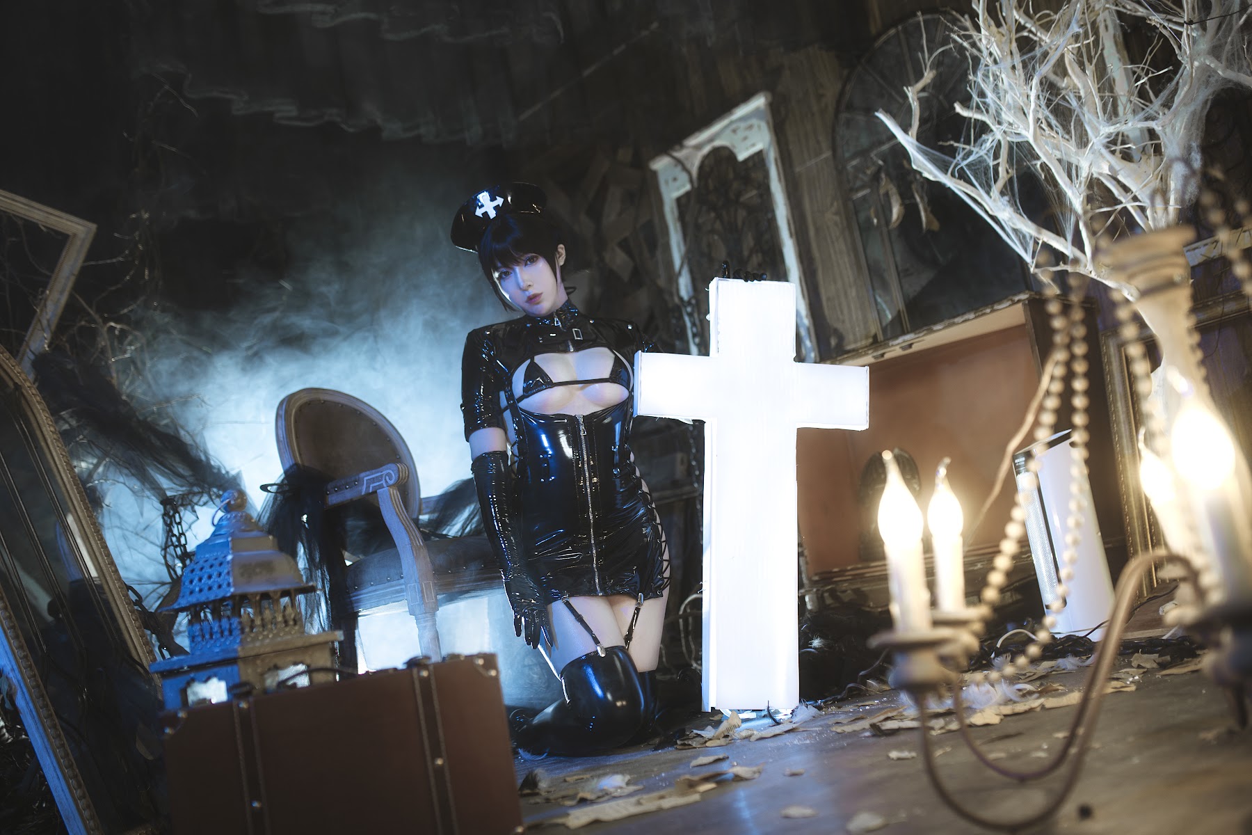 Coser@小容仔咕咕咕w Vol.003 黑暗护士 - P22
