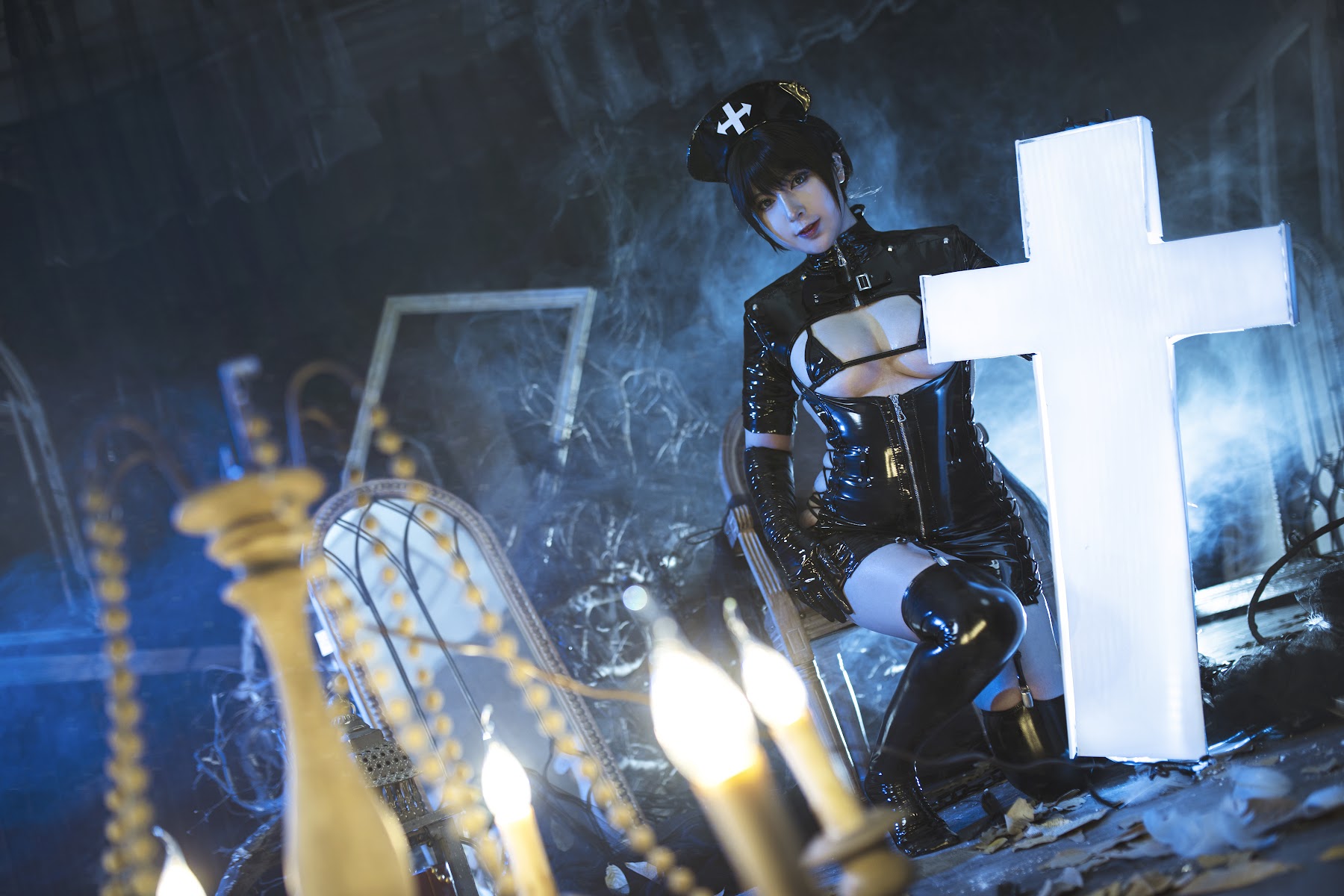 Coser@小容仔咕咕咕w Vol.003 黑暗护士 - P23