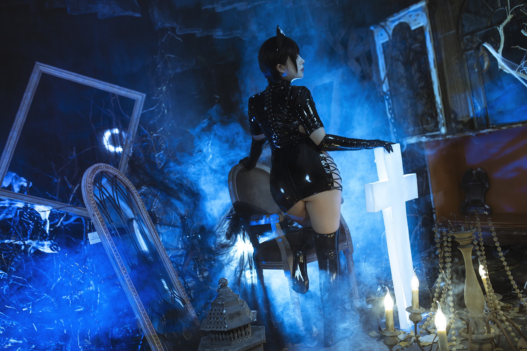 Coser@小容仔咕咕咕w Vol.003 黑暗护士 - P28