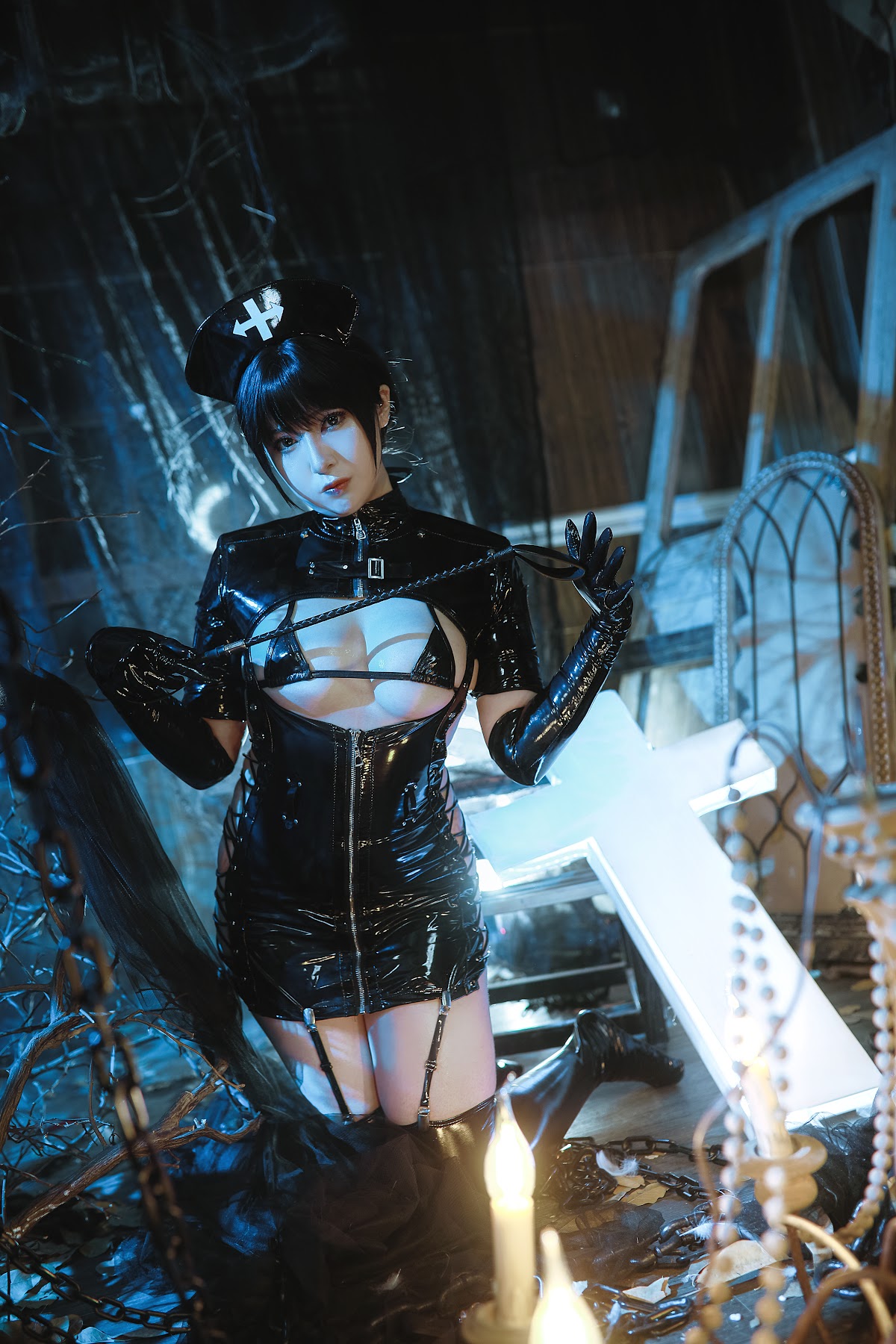 Coser@小容仔咕咕咕w Vol.003 黑暗护士 - P32