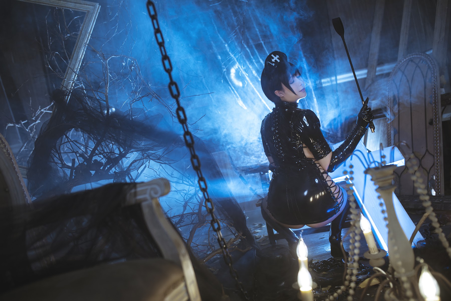 Coser@小容仔咕咕咕w Vol.003 黑暗护士 - P35