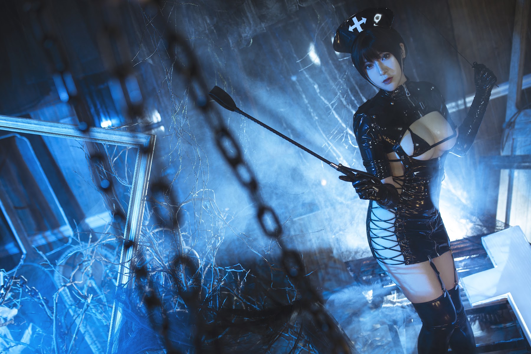 Coser@小容仔咕咕咕w Vol.003 黑暗护士 - P38
