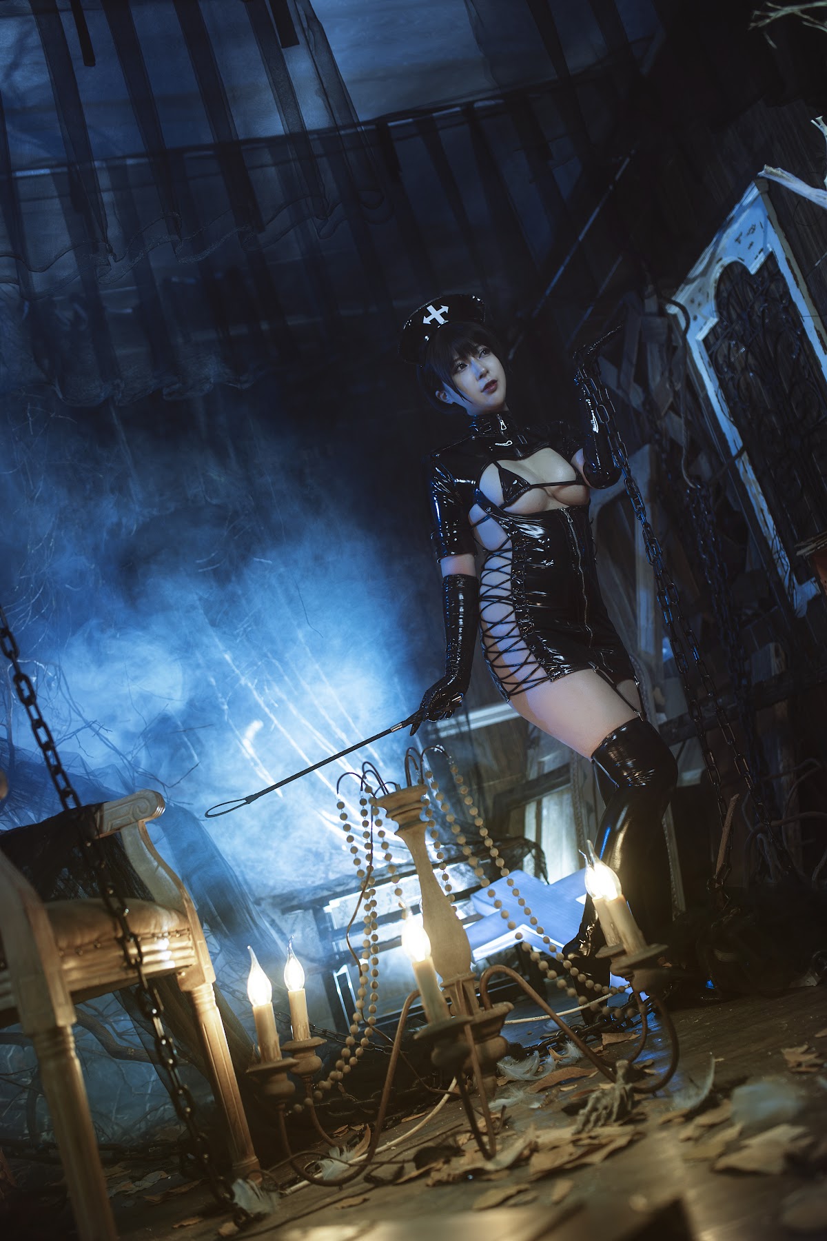 Coser@小容仔咕咕咕w Vol.003 黑暗护士 - P39