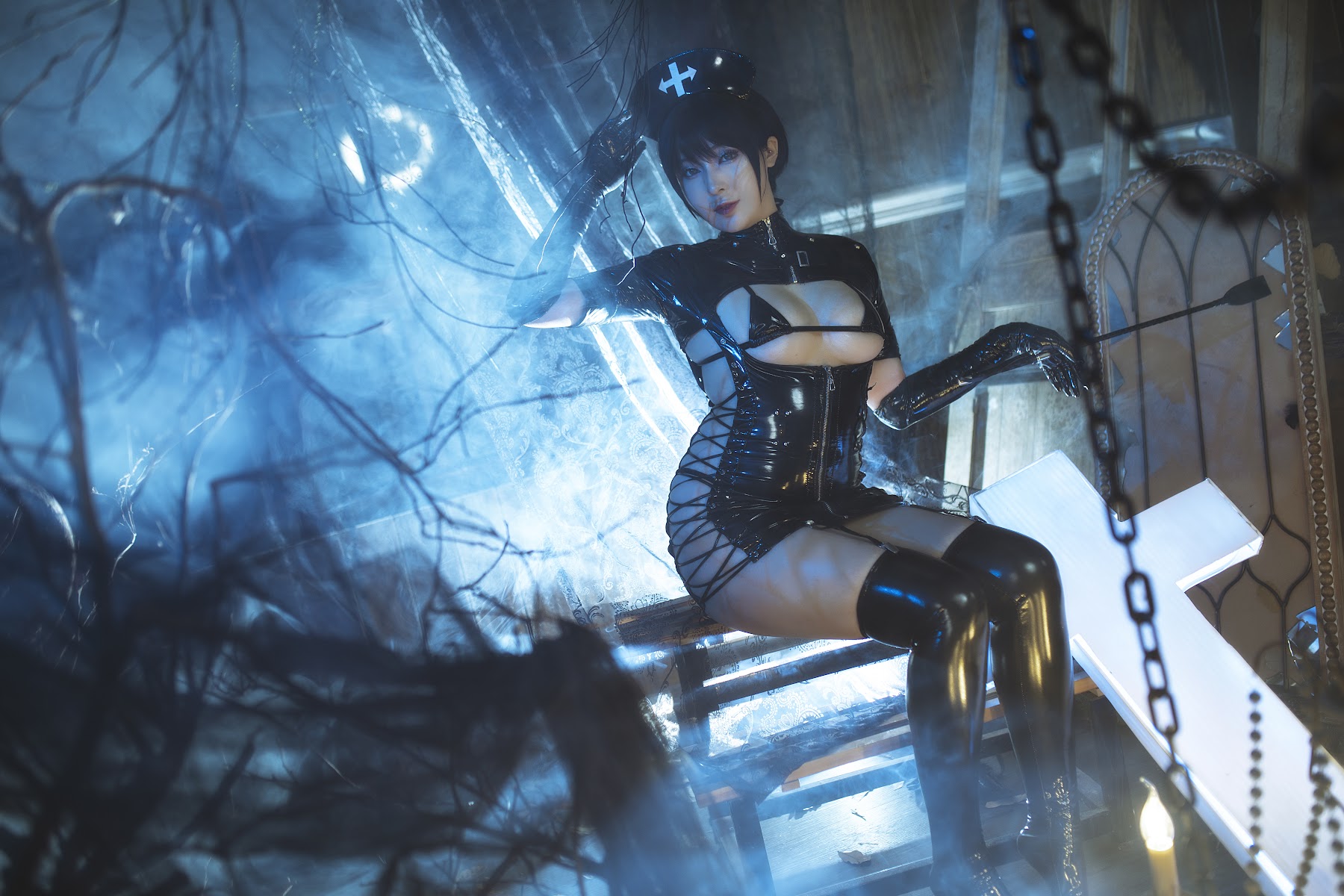 Coser@小容仔咕咕咕w Vol.003 黑暗护士 - P41