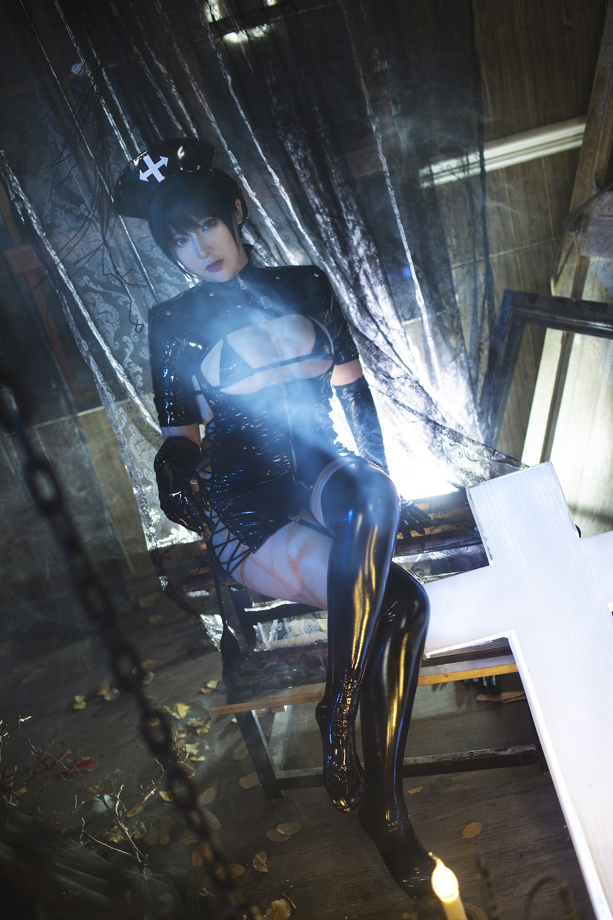 Coser@小容仔咕咕咕w Vol.003 黑暗护士 - P42