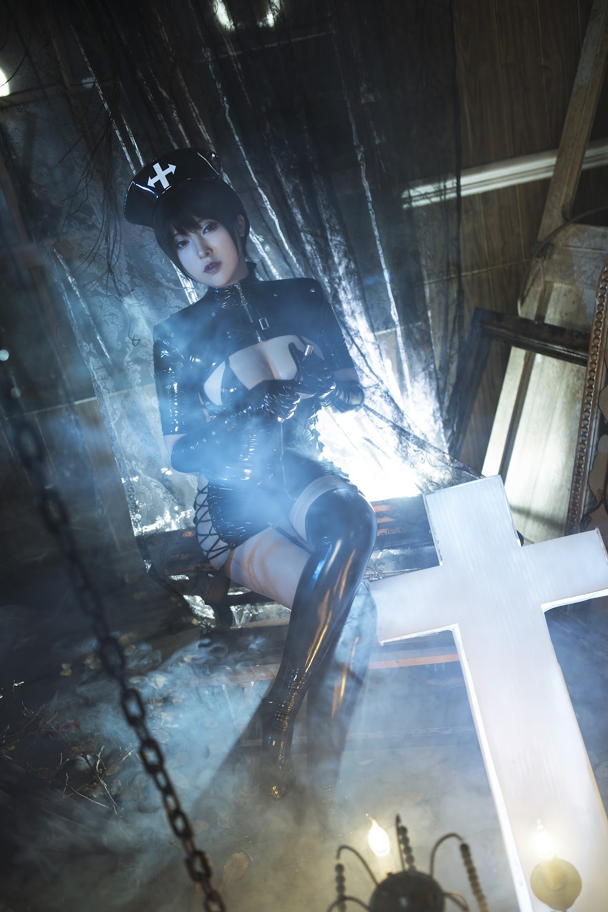 Coser@小容仔咕咕咕w Vol.003 黑暗护士 - P43