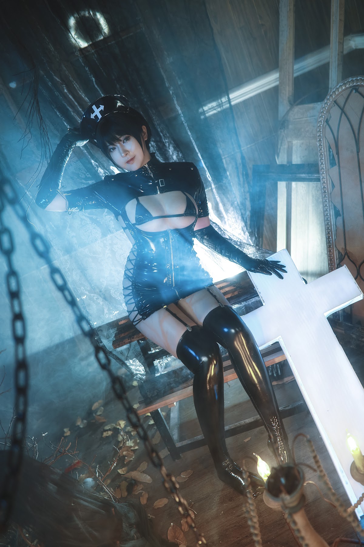 Coser@小容仔咕咕咕w Vol.003 黑暗护士 - P44