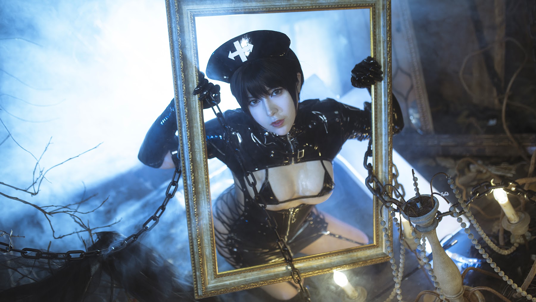 Coser@小容仔咕咕咕w Vol.003 黑暗护士 - P46
