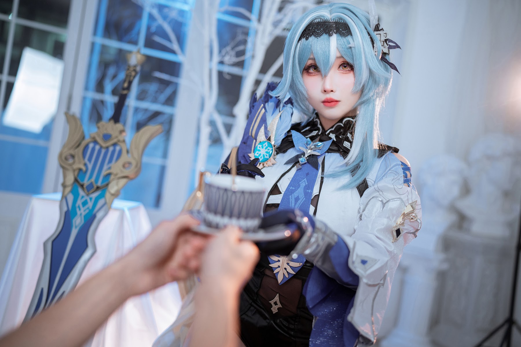 Coser@rioko凉凉子 – 优菈浪花骑士 - P34