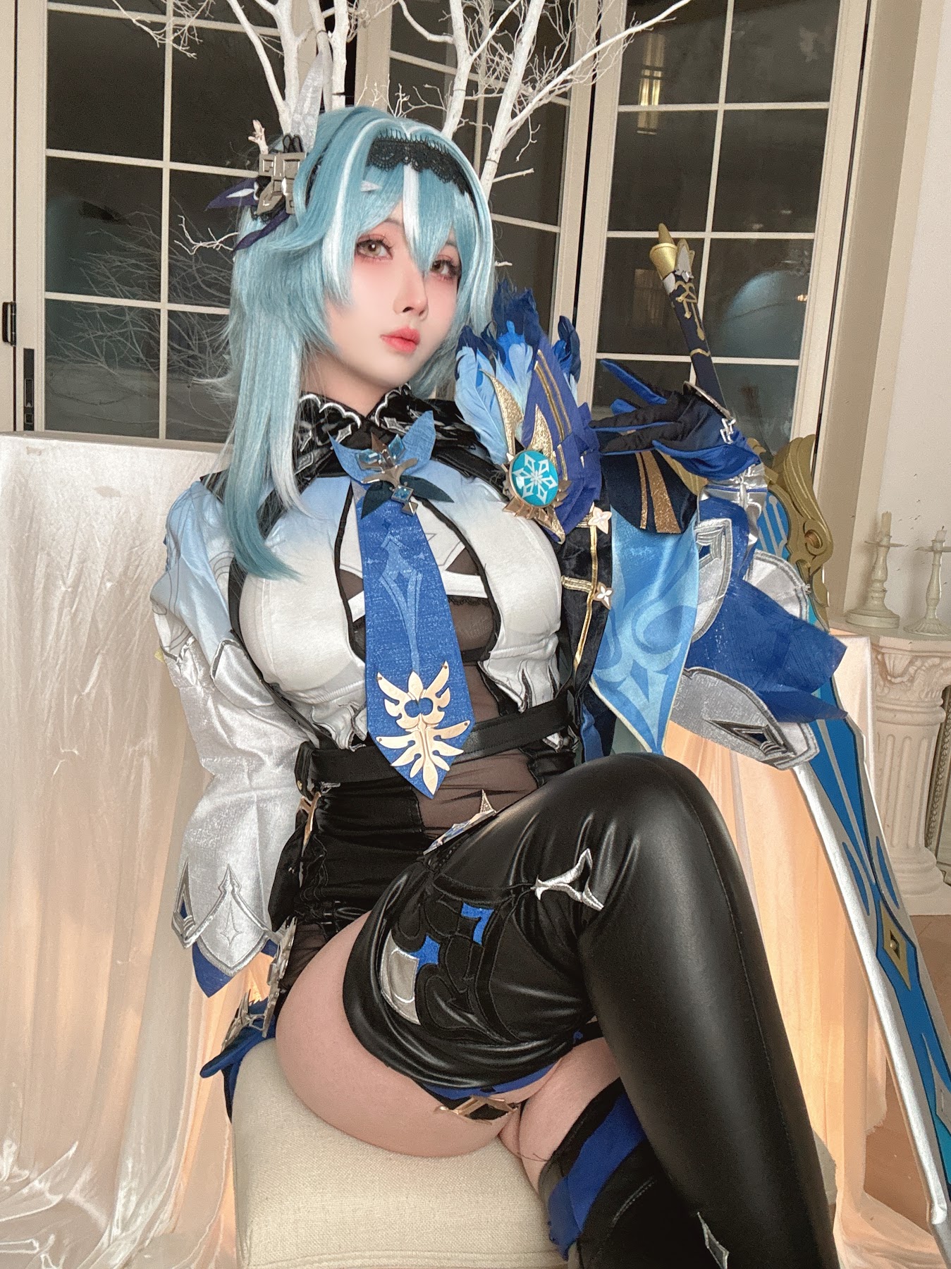 Coser@rioko凉凉子 – 优菈浪花骑士 - P36