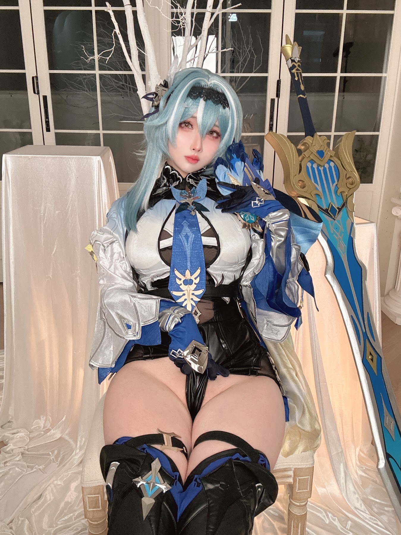 Coser@rioko凉凉子 – 优菈浪花骑士 - P37