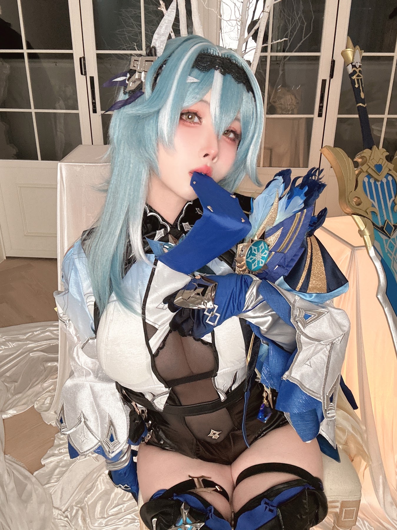 Coser@rioko凉凉子 – 优菈浪花骑士 - P41
