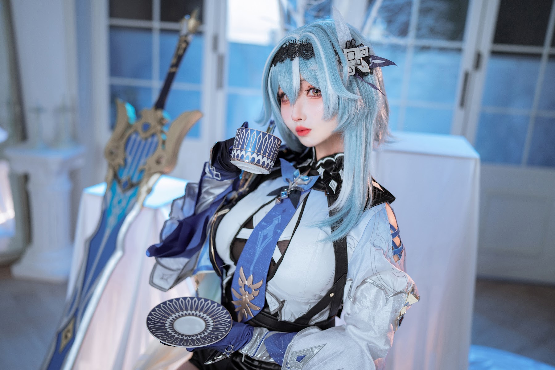 Coser@rioko凉凉子 – 优菈浪花骑士 - P45