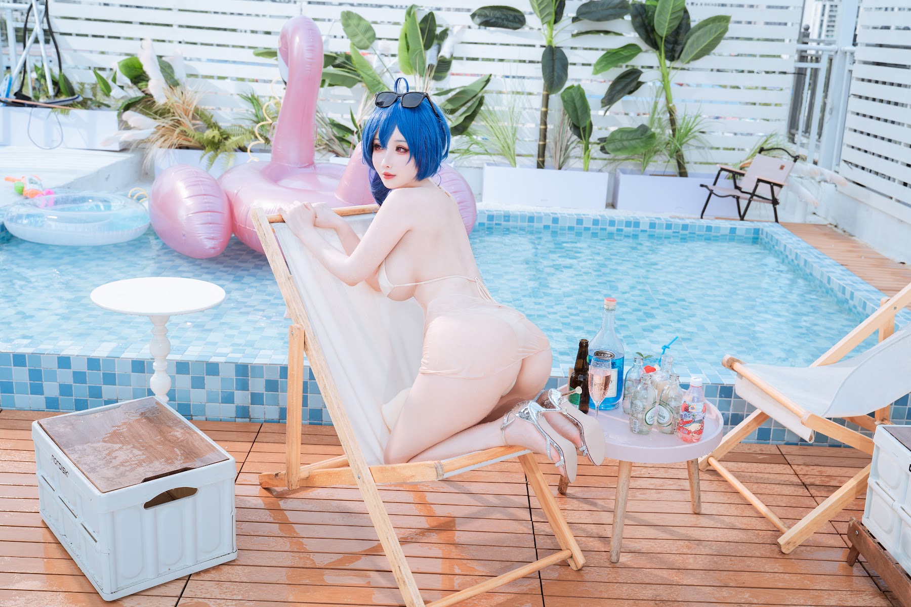 Coser@rioko凉凉子 – 圣姨泳装 - P2