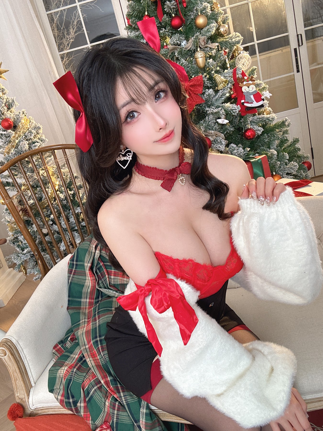 Coser@rioko凉凉子 – 圣诞礼物 - P51