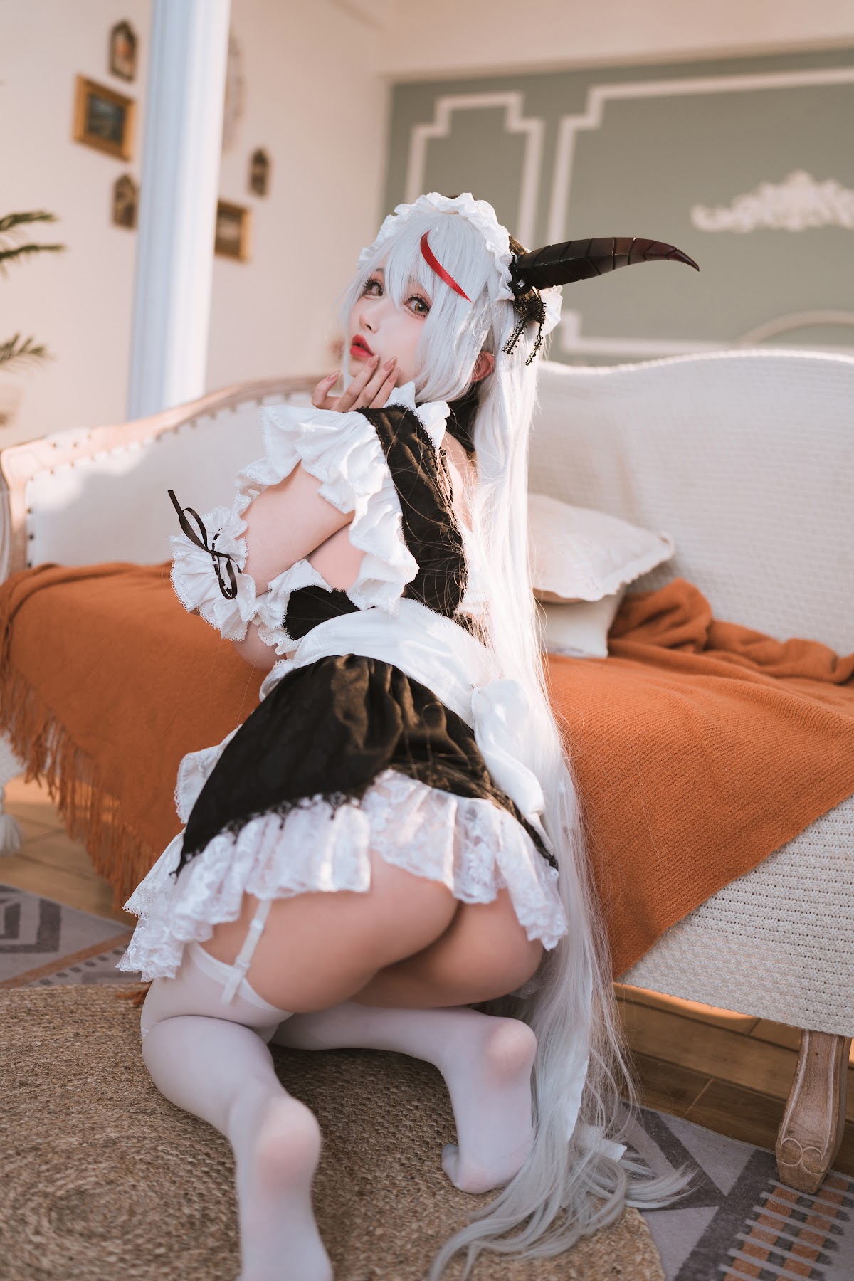 Coser@rioko凉凉子 – 妄想航线 港区的龙女仆 - P17
