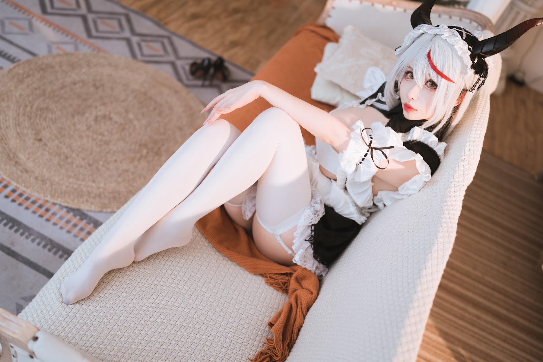 Coser@rioko凉凉子 – 妄想航线 港区的龙女仆 - P23
