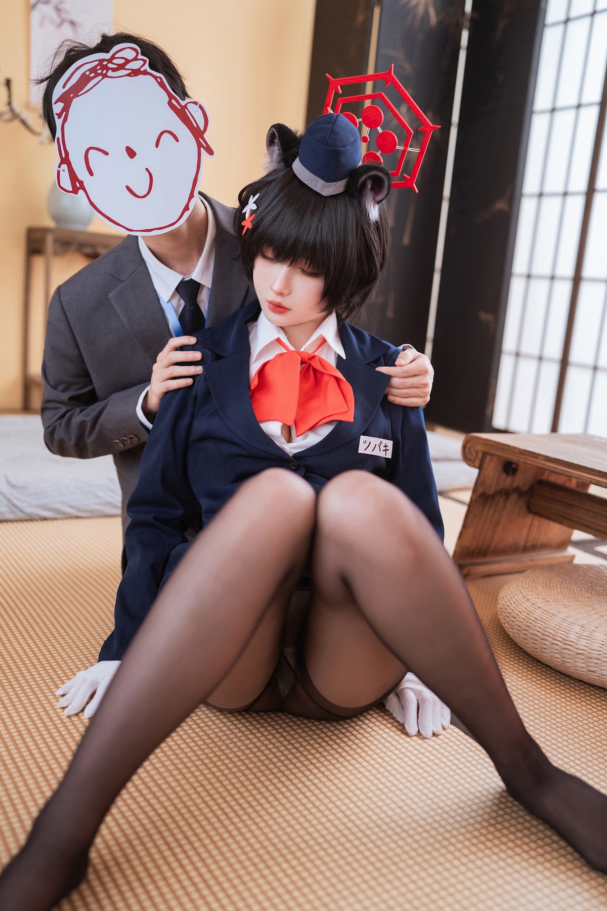 Coser@rioko凉凉子 – 蔚蓝档案 导游 椿 - P10