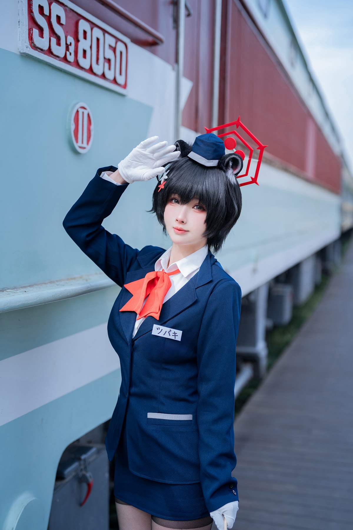Coser@rioko凉凉子 – 蔚蓝档案 导游 椿 - P1