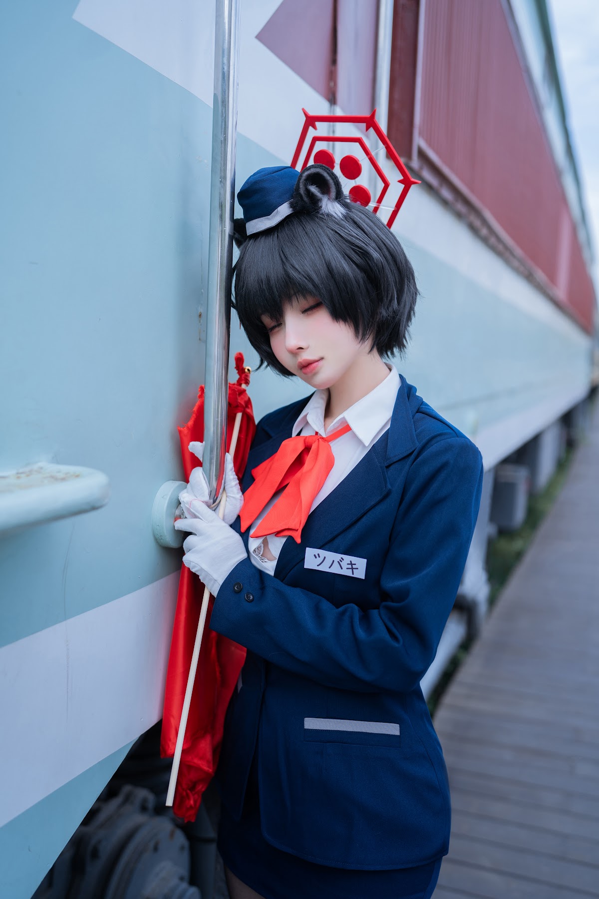 Coser@rioko凉凉子 – 蔚蓝档案 导游 椿 - P23