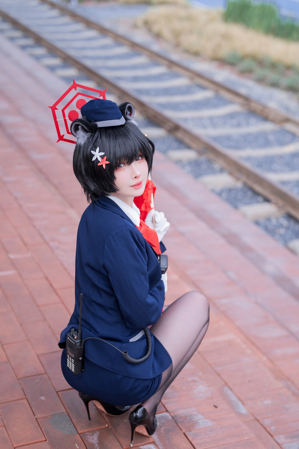 Coser@rioko凉凉子 – 蔚蓝档案 导游 椿 - P34