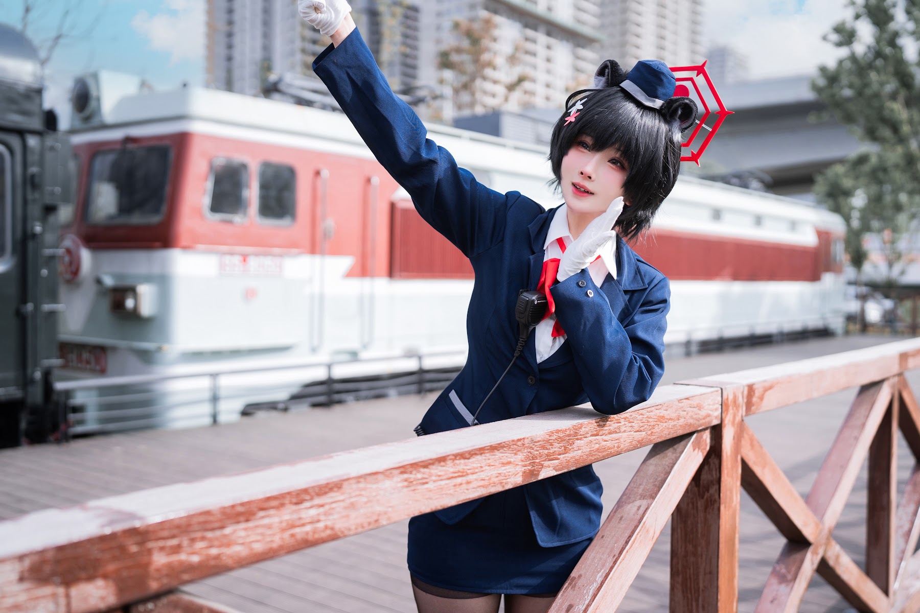 Coser@rioko凉凉子 – 蔚蓝档案 导游 椿 - P3