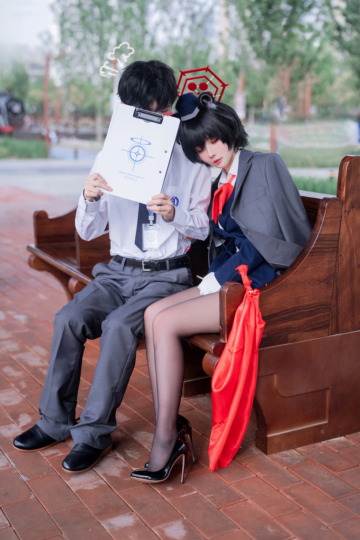 Coser@rioko凉凉子 – 蔚蓝档案 导游 椿 - P45