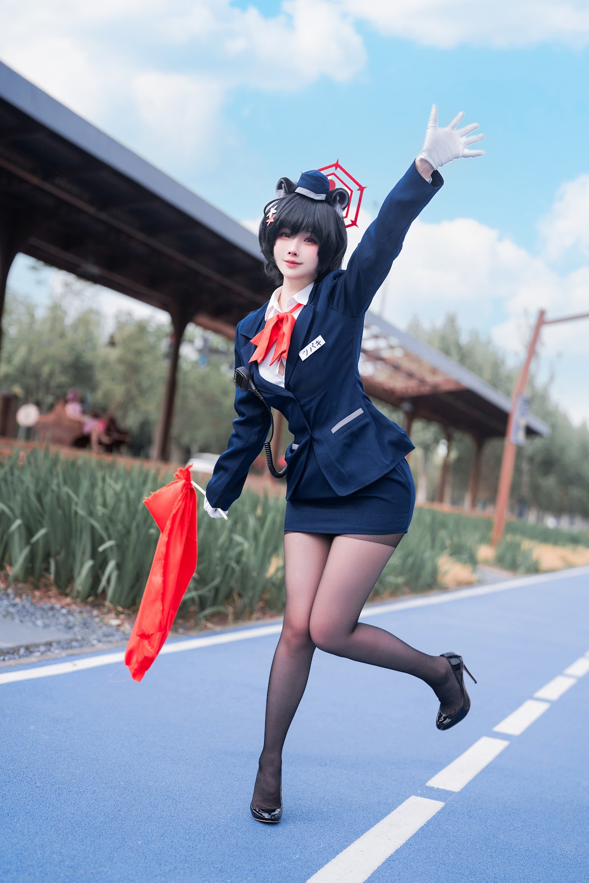 Coser@rioko凉凉子 – 蔚蓝档案 导游 椿 - P48
