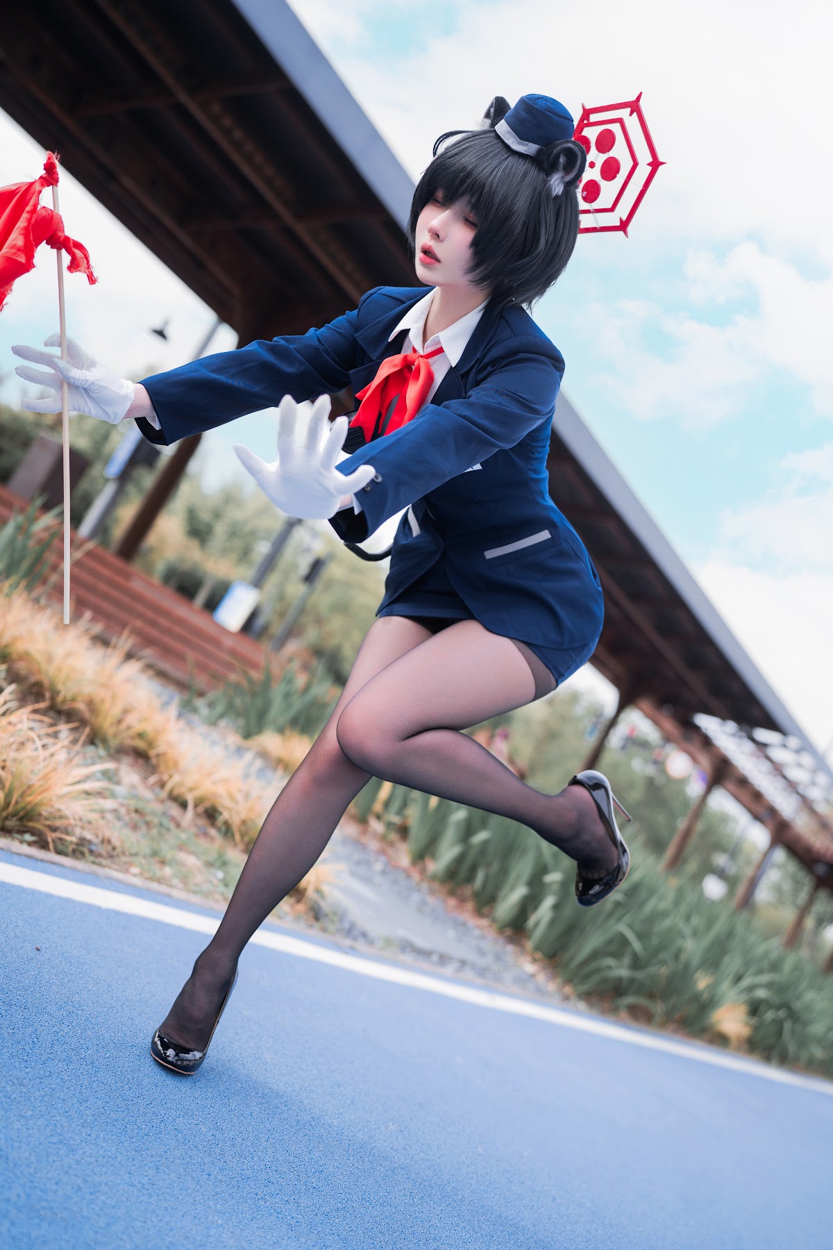 Coser@rioko凉凉子 – 蔚蓝档案 导游 椿 - P49