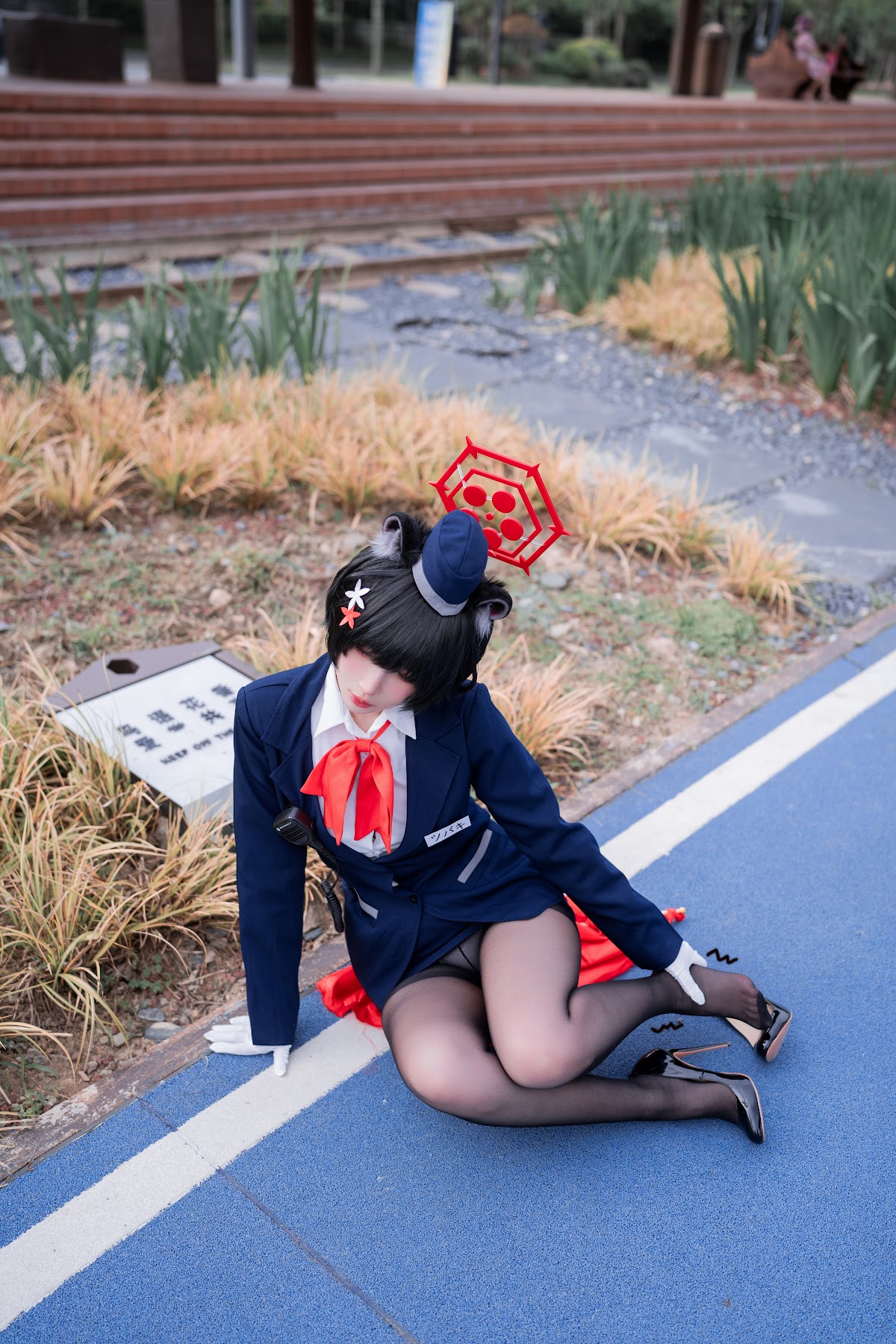 Coser@rioko凉凉子 – 蔚蓝档案 导游 椿 - P50