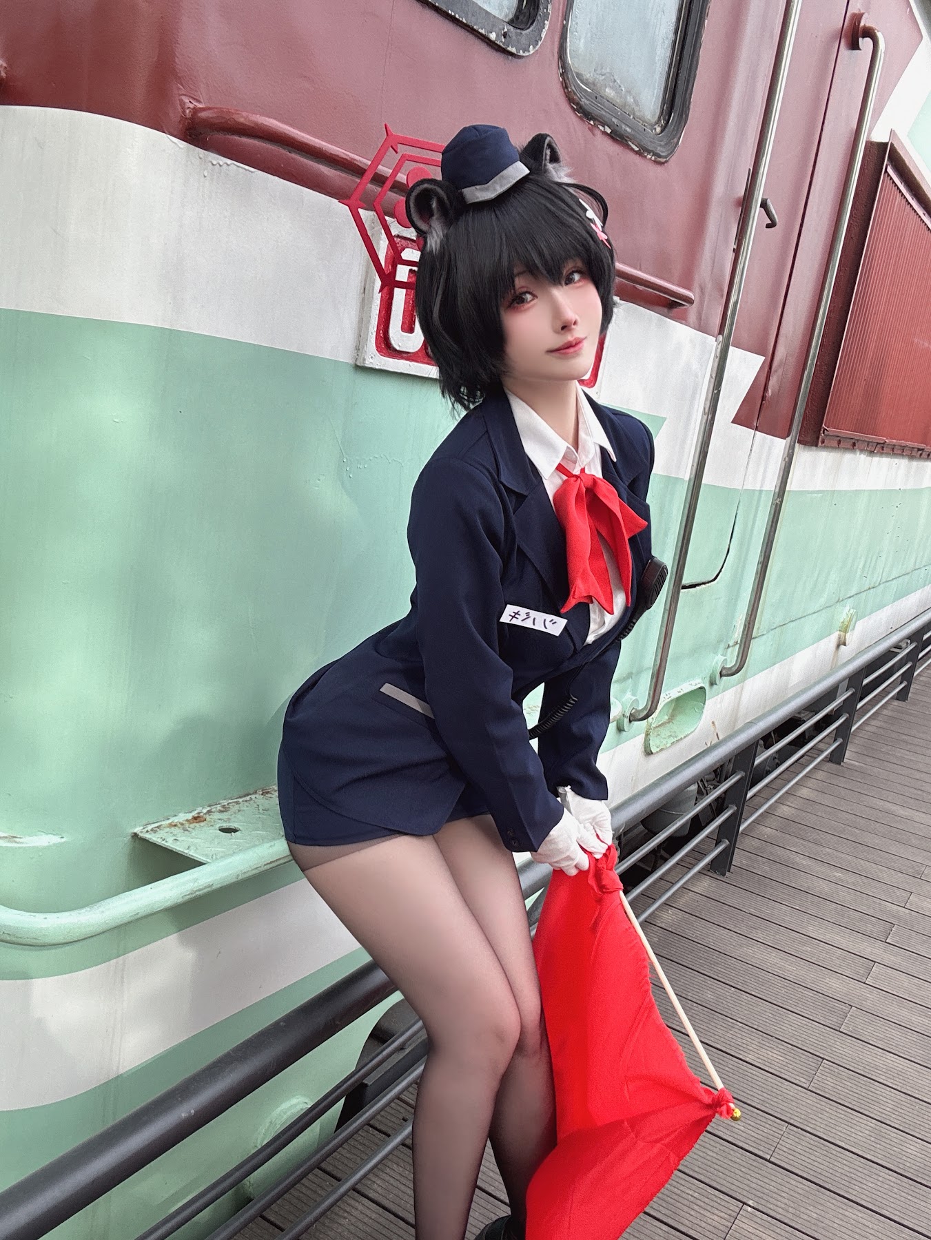 Coser@rioko凉凉子 – 蔚蓝档案 导游 椿 - P56