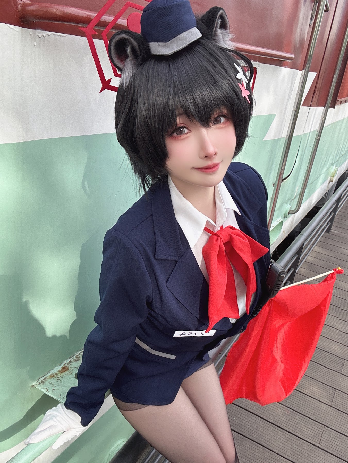 Coser@rioko凉凉子 – 蔚蓝档案 导游 椿 - P57