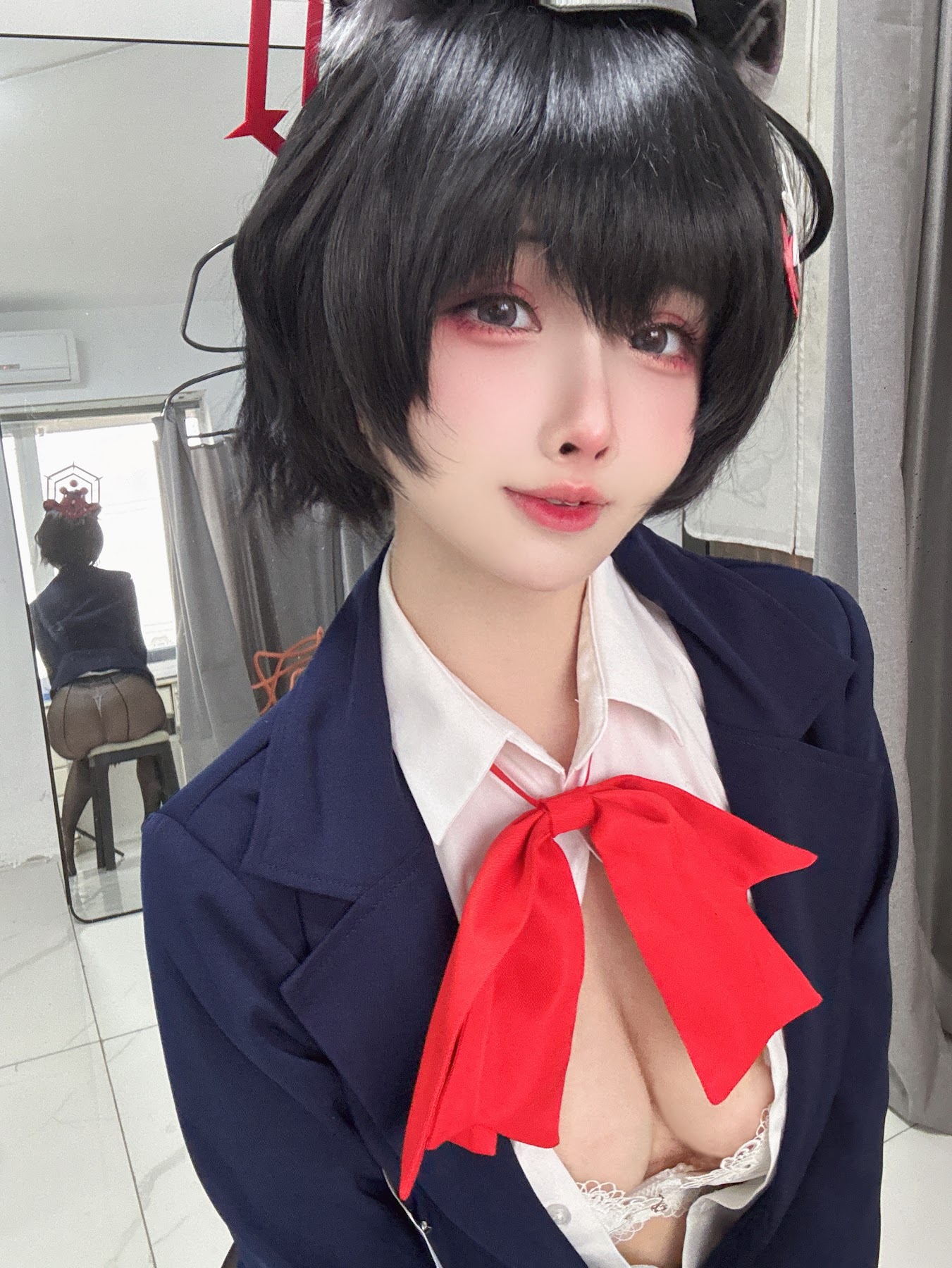 Coser@rioko凉凉子 – 蔚蓝档案 导游 椿 - P59