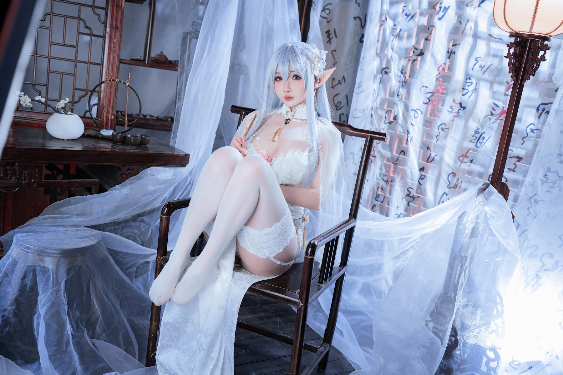 Coser@rioko凉凉子 – 阿尔比恩旗袍 - P19