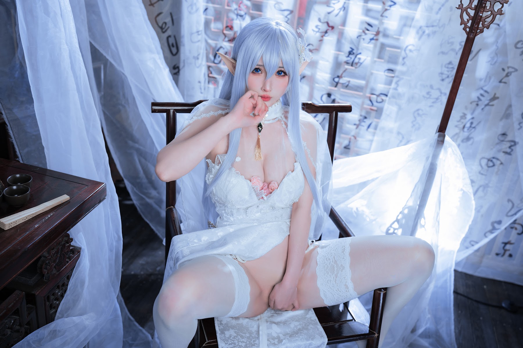 Coser@rioko凉凉子 – 阿尔比恩旗袍 - P21