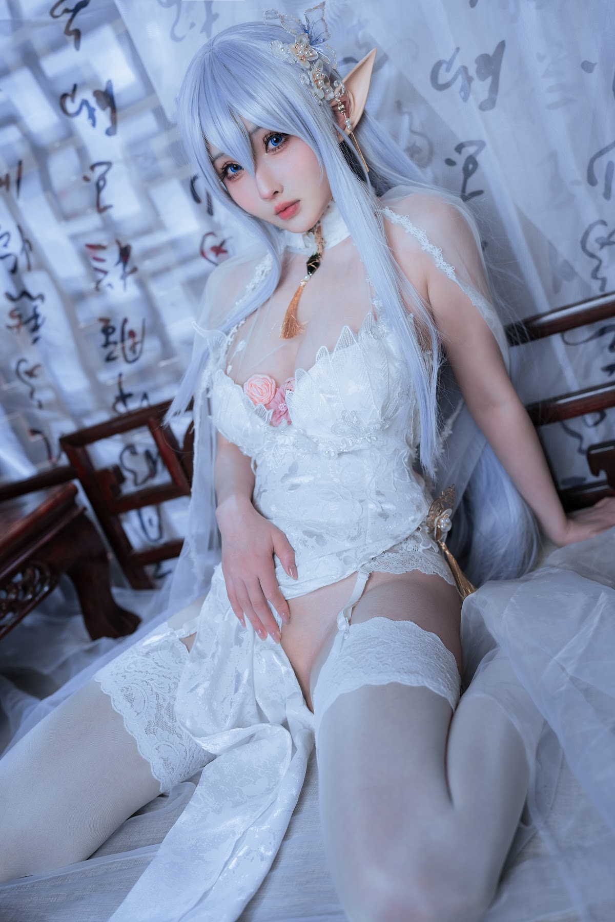 Coser@rioko凉凉子 – 阿尔比恩旗袍 - P26