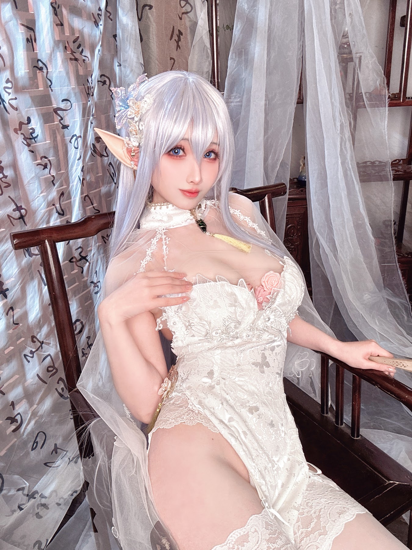 Coser@rioko凉凉子 – 阿尔比恩旗袍 - P31