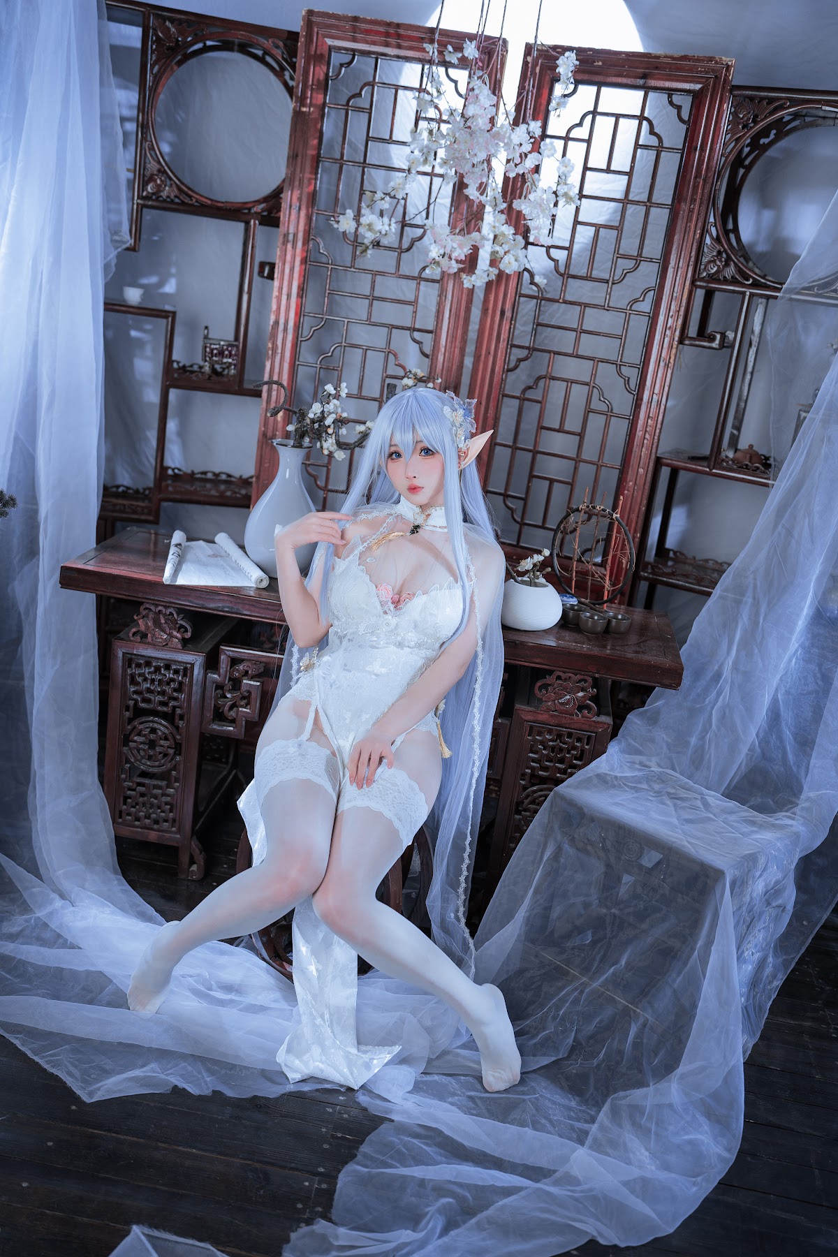 Coser@rioko凉凉子 – 阿尔比恩旗袍 - P8