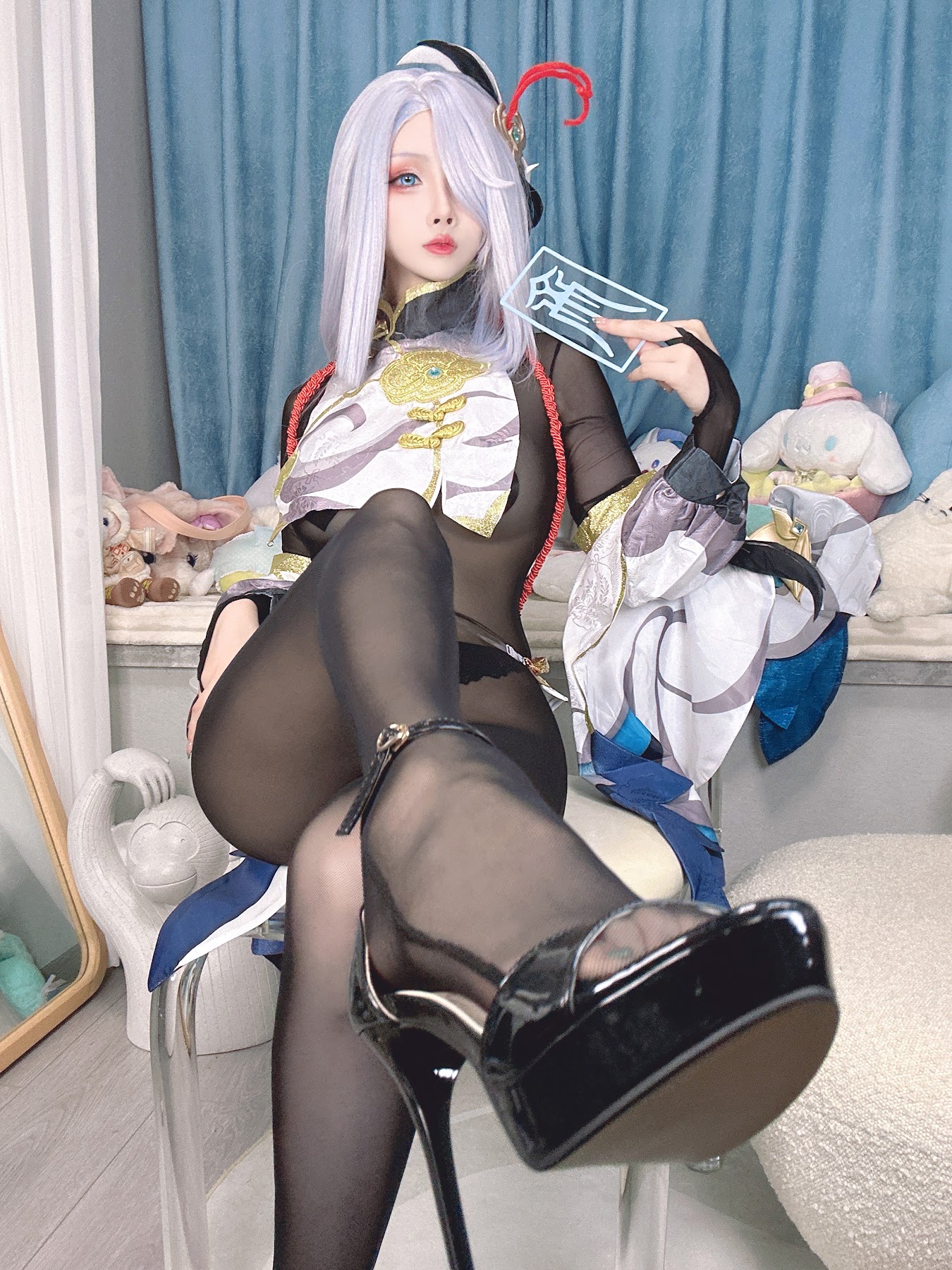 Coser@rioko凉凉子 Vol.123 有点那个的申鹤 - P19