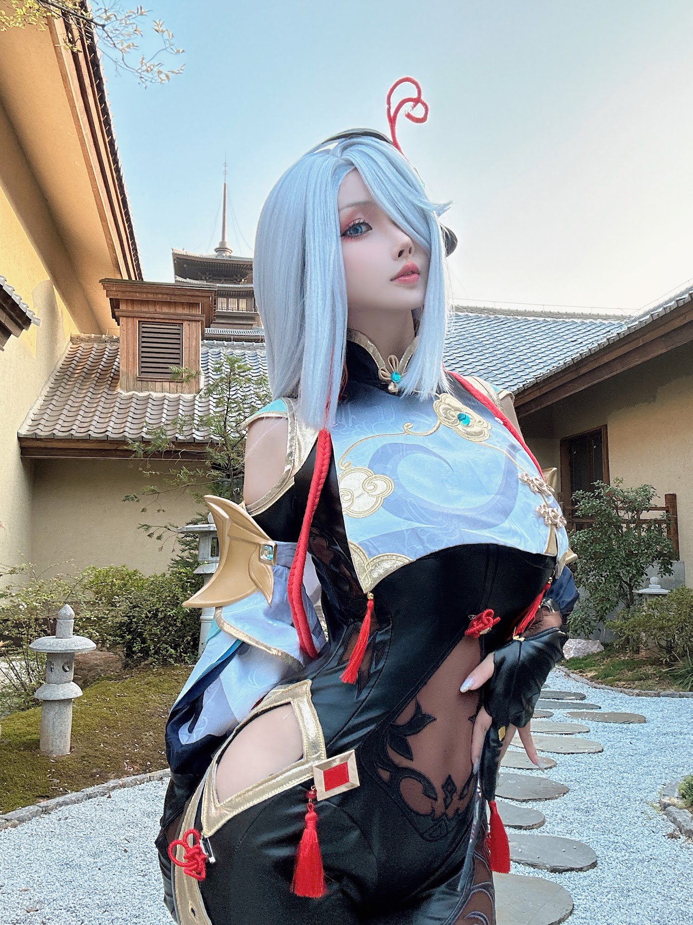 Coser@rioko凉凉子 Vol.123 有点那个的申鹤 - P31