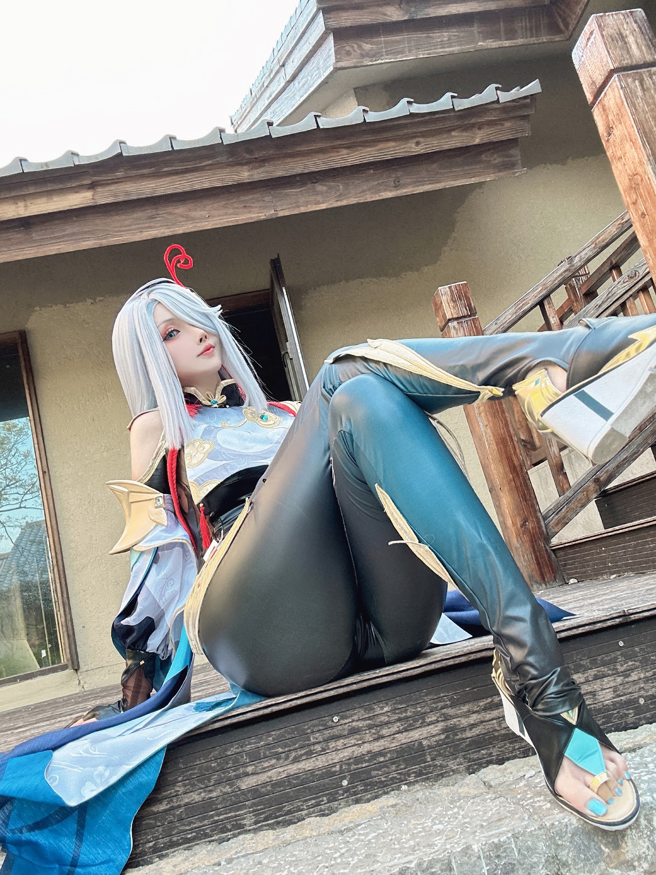 Coser@rioko凉凉子 Vol.123 有点那个的申鹤 - P35
