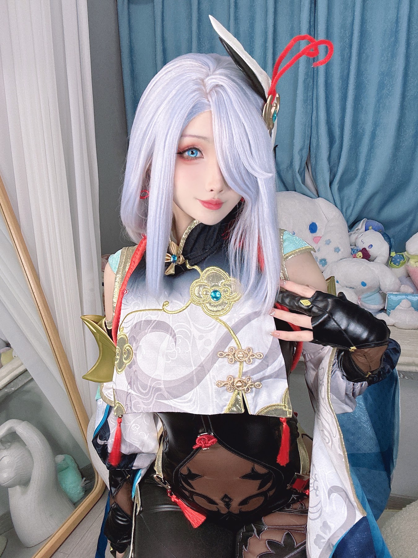 Coser@rioko凉凉子 Vol.123 有点那个的申鹤 - P5