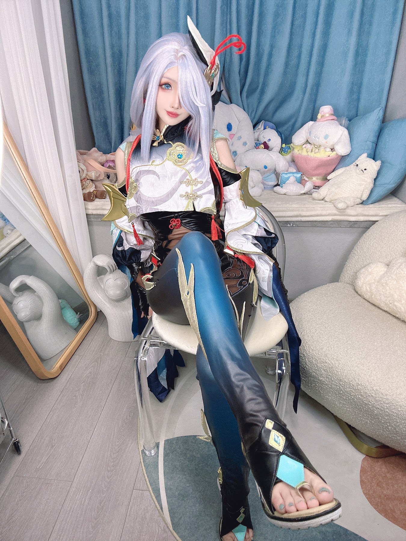 Coser@rioko凉凉子 Vol.123 有点那个的申鹤 - P6
