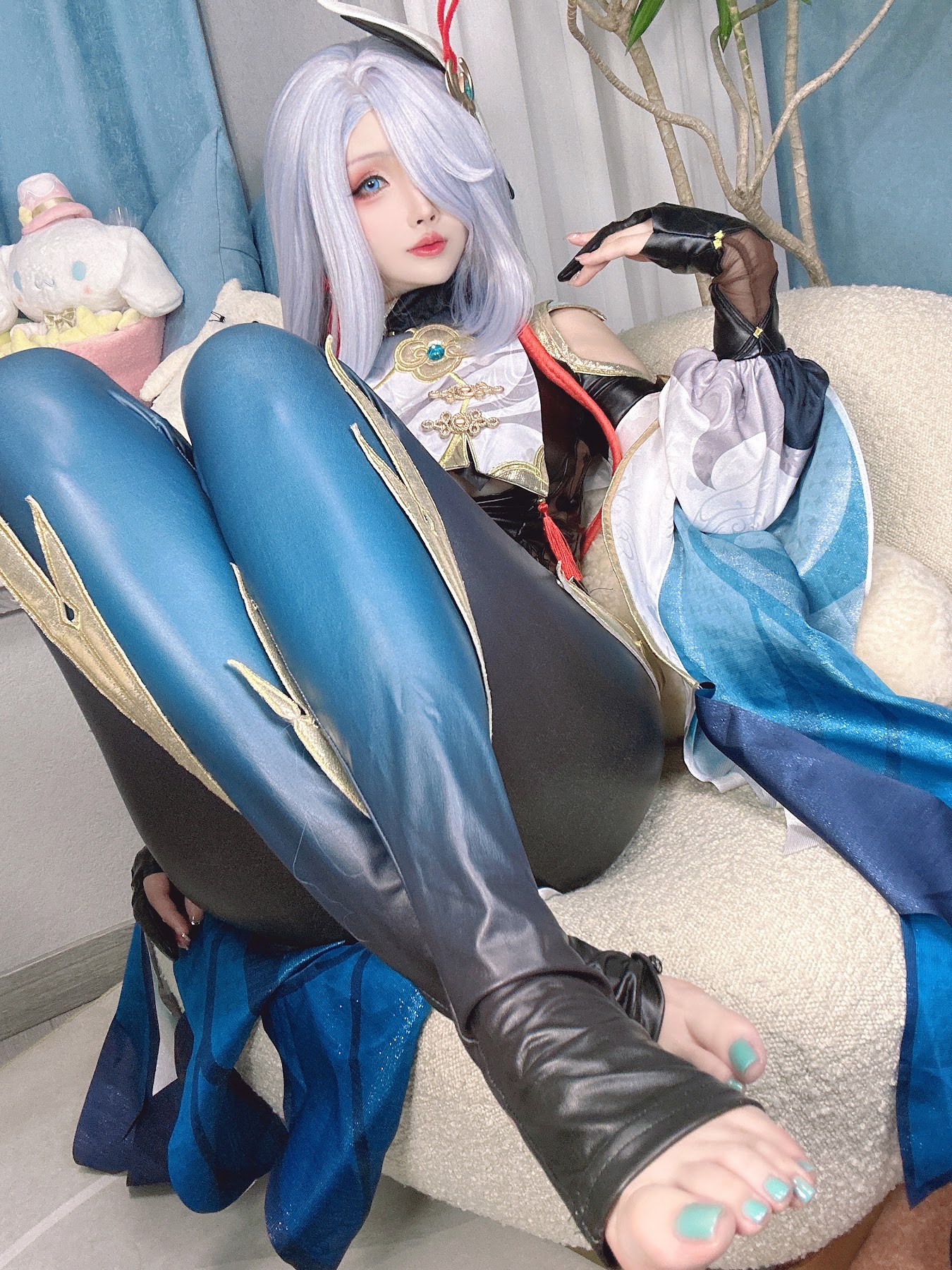Coser@rioko凉凉子 Vol.123 有点那个的申鹤 - P8